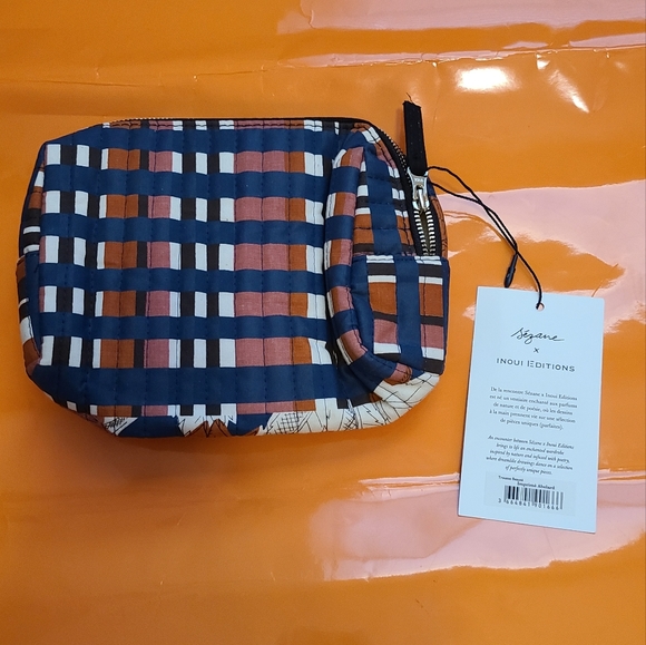 Nwt! Sezane X Inoui editions beauty bag - Picture 3 of 5